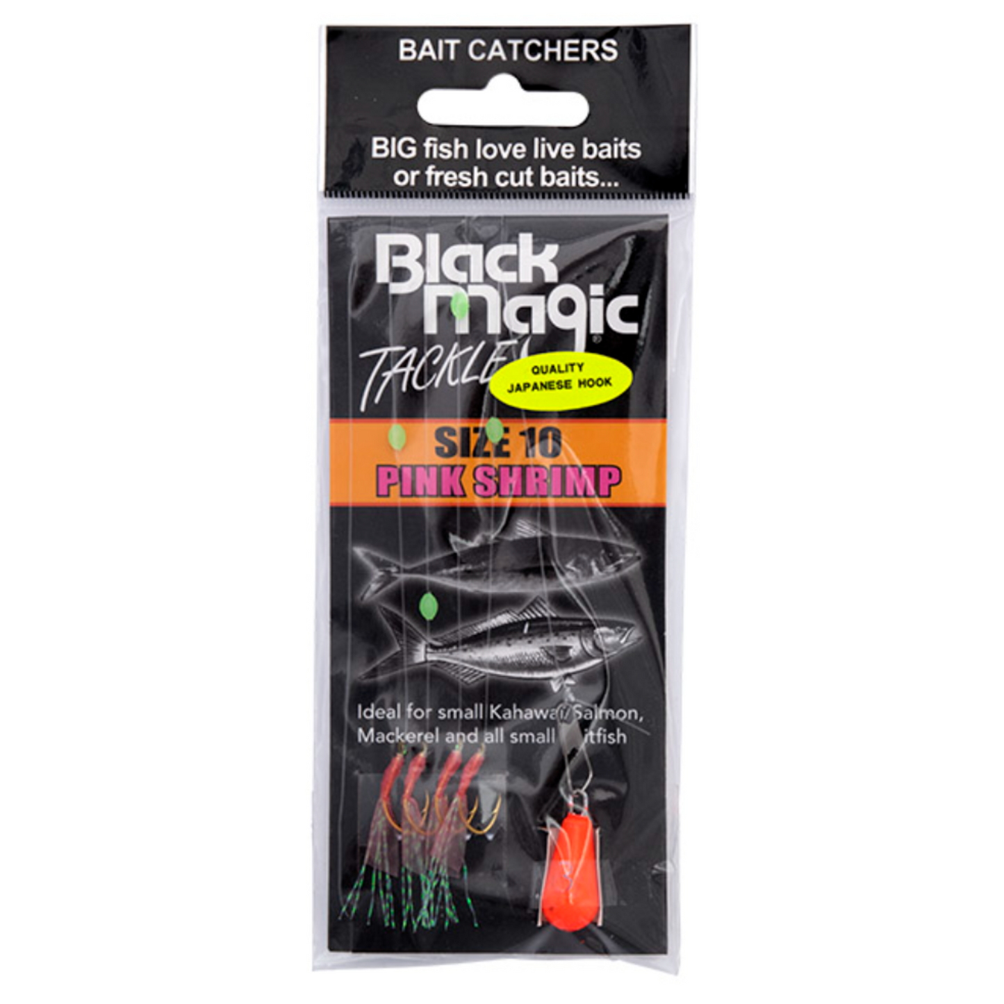 Black Magic Pink Shrimp (Hooks)