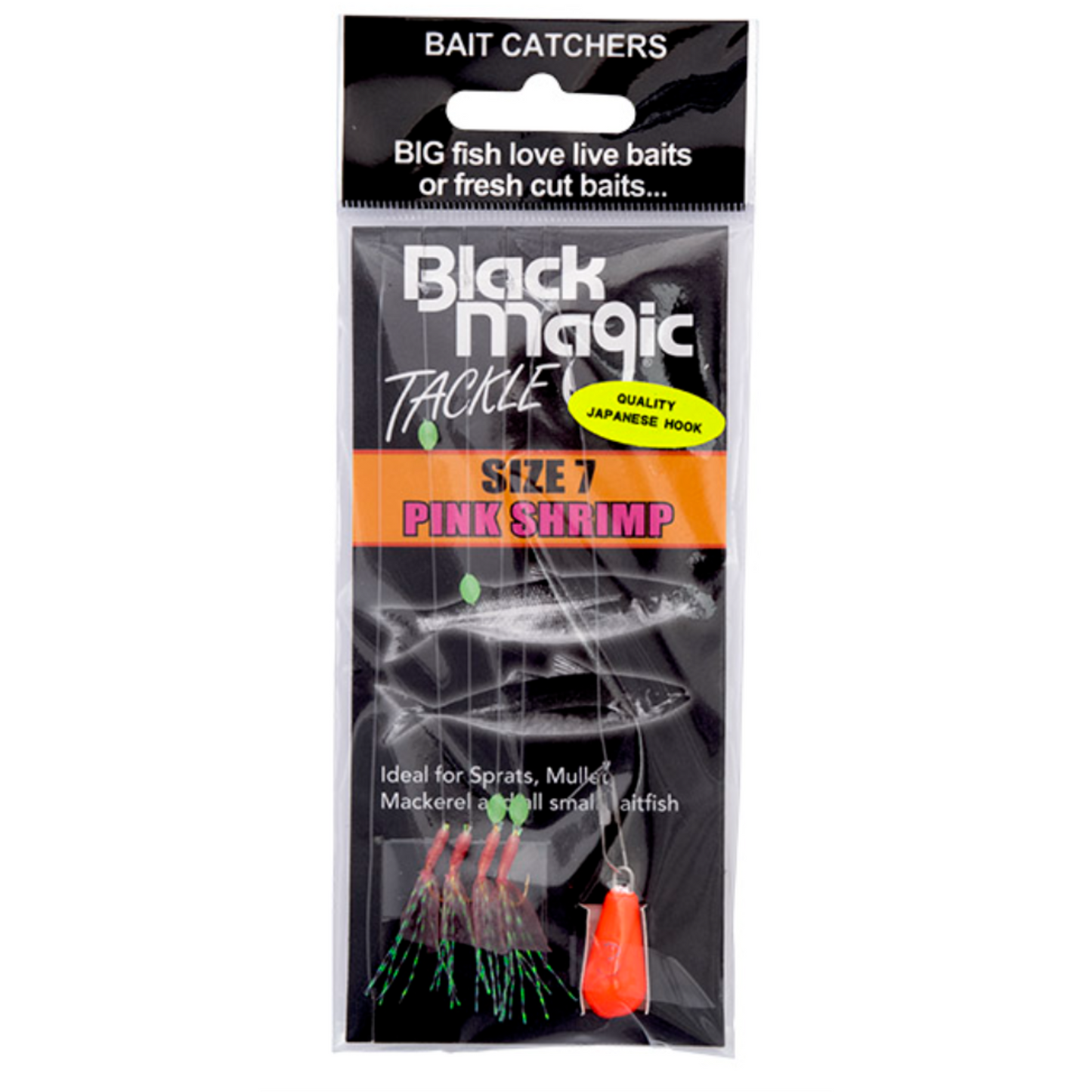 Black Magic Pink Shrimp (Hooks)