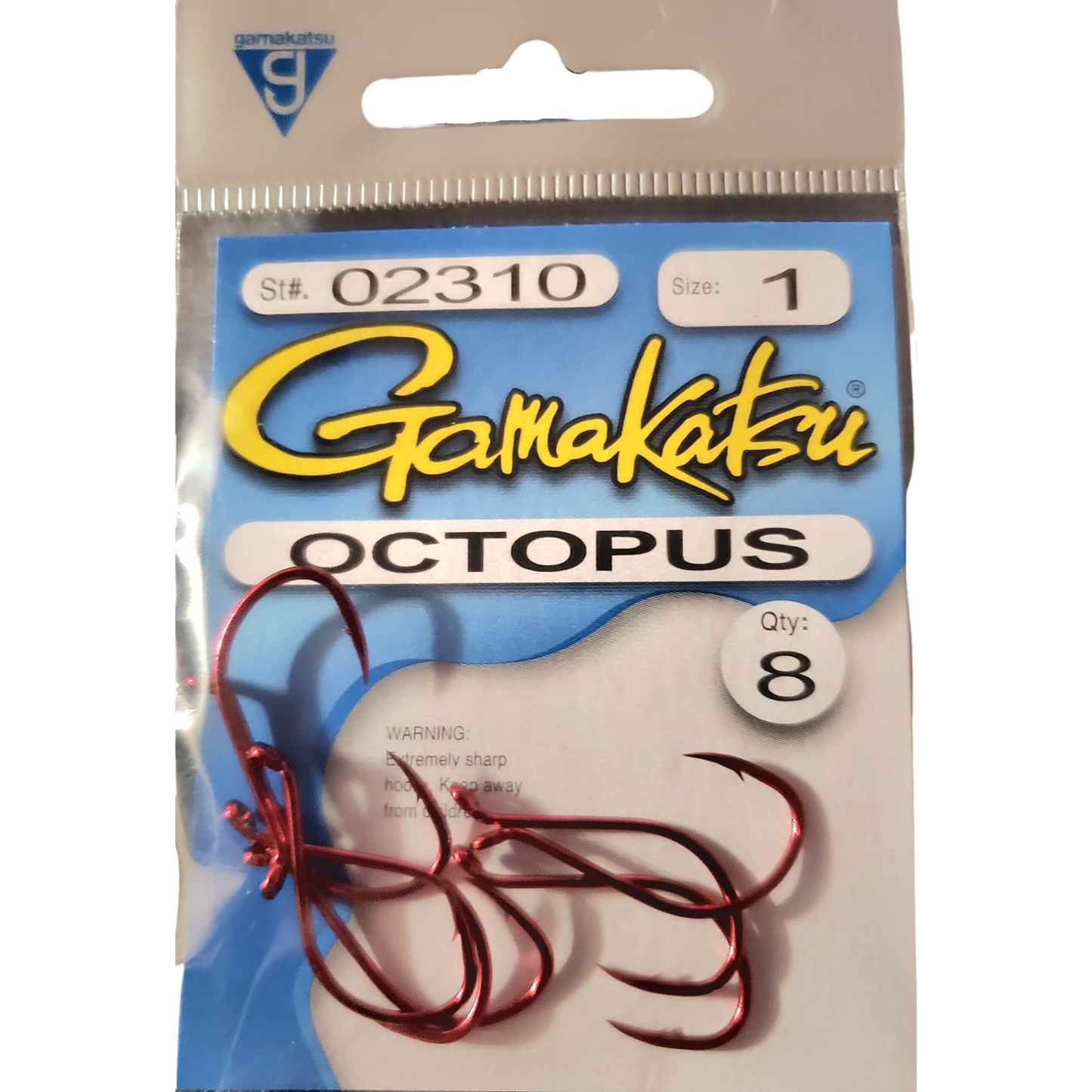 Gamakatsu Octopus Red (Hook)