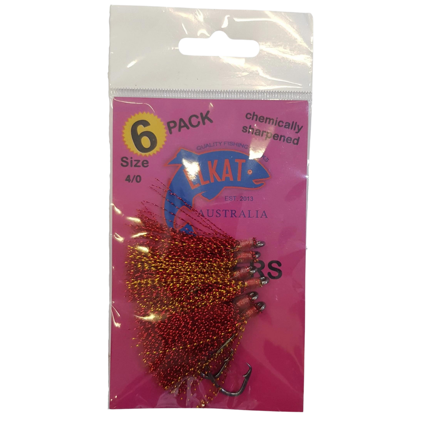 ELKAT Flasher HOOKS Sie 4/0