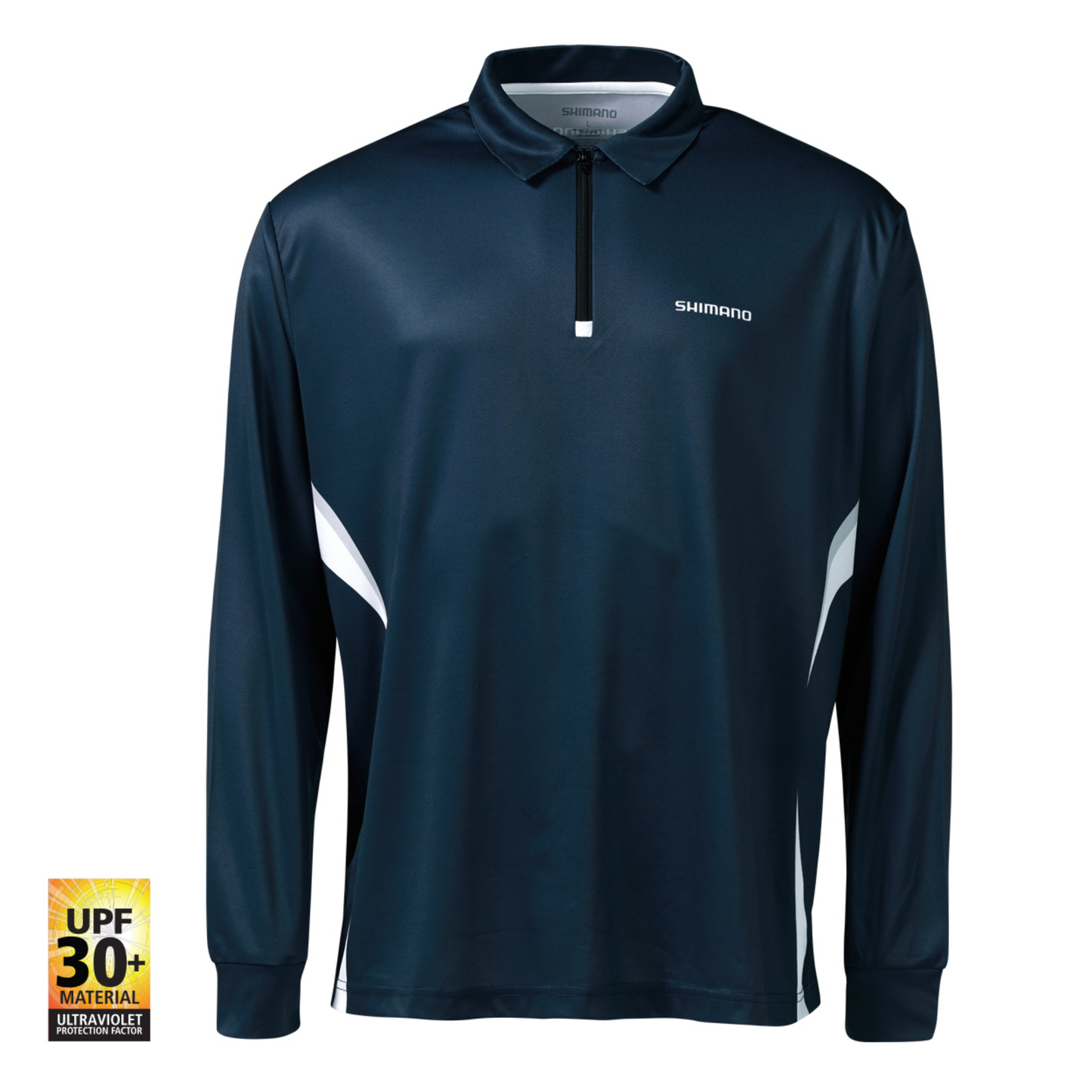 Shimano Navy/Grey Zip Up Sublimated (Lifestyle Gear)