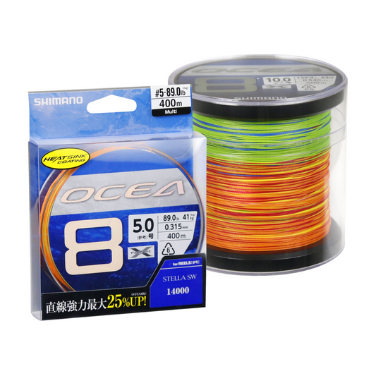 Shimano Ocea 8 Strand Premium Braid Fishing Line (Lifestyle Gear)