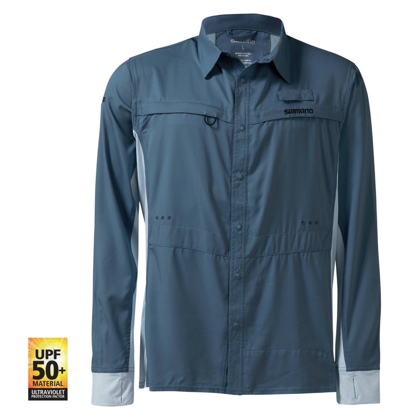 Shimano Pro Vented Navy Shirt (Lifestyle Gear)