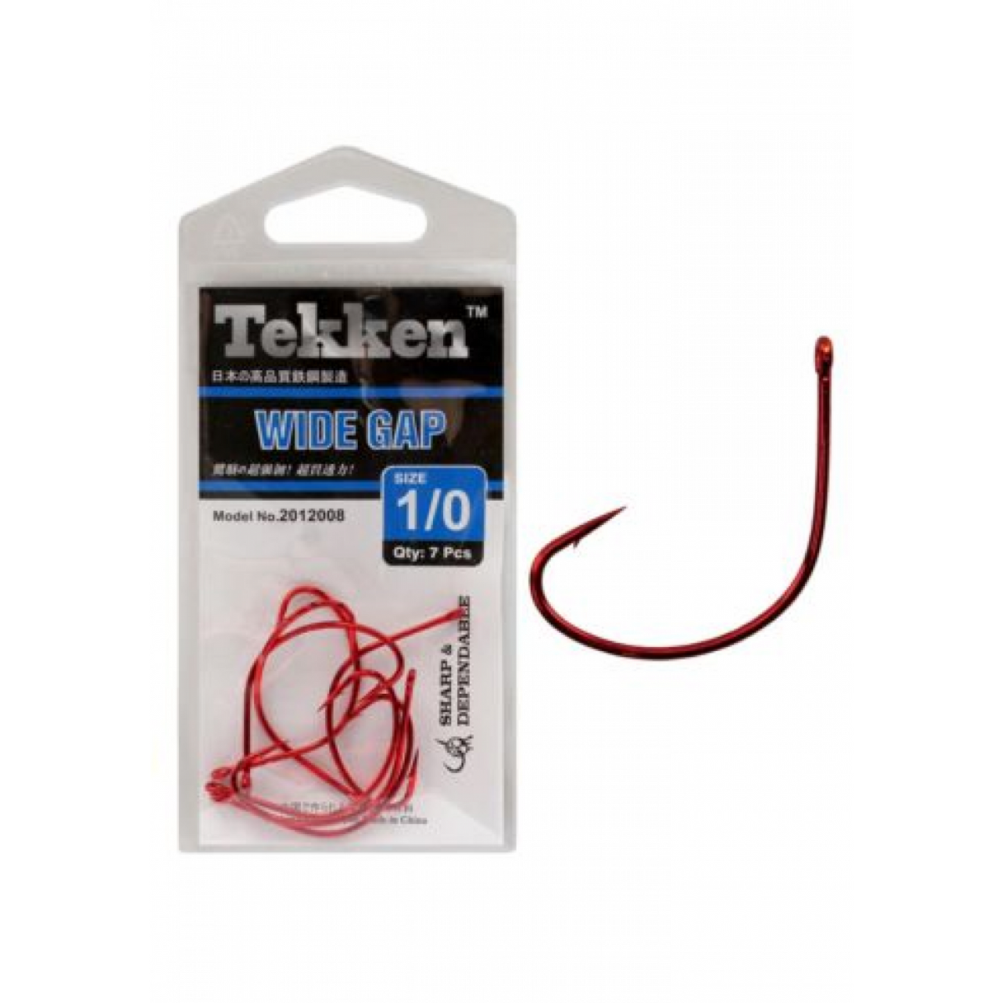 TEKKEN High Quality Wide Gap Fishing Hooks