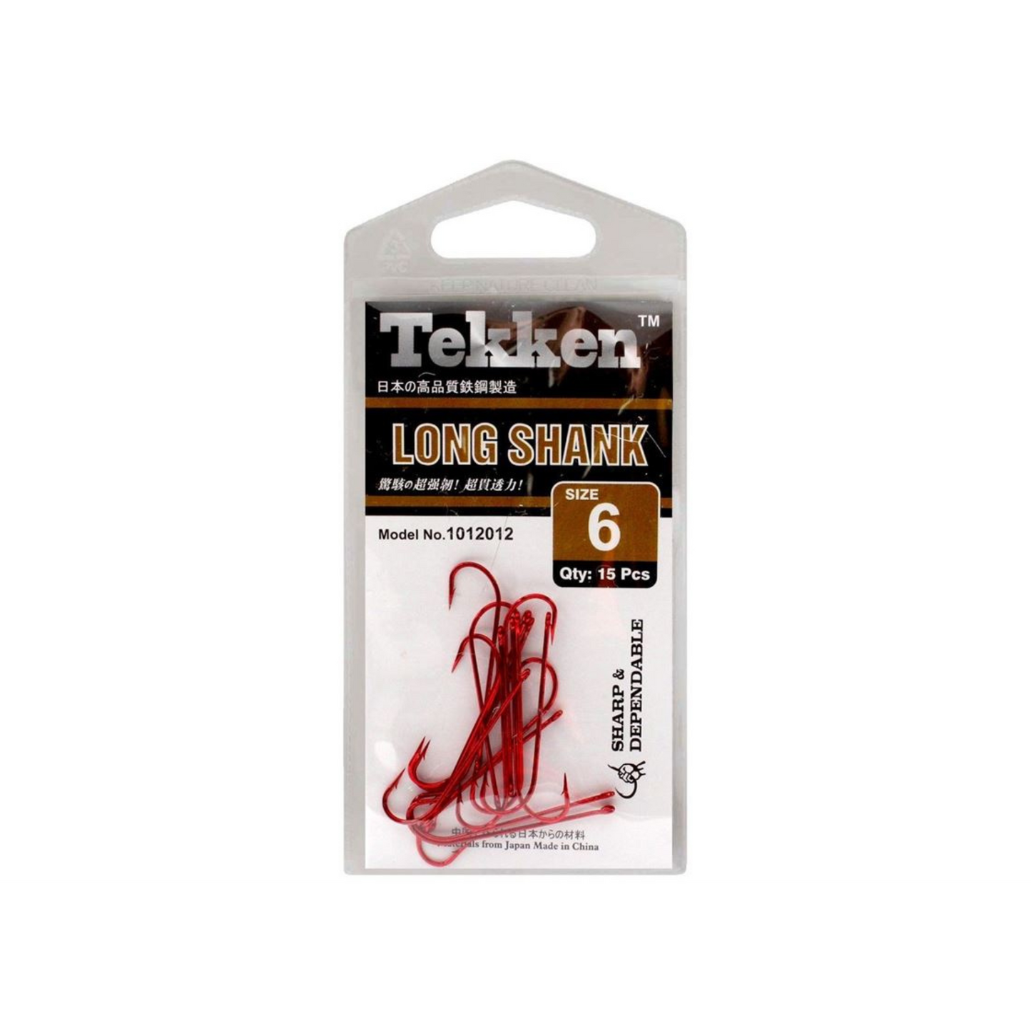 TEKKEN Long Shank (Hooks) 15pc