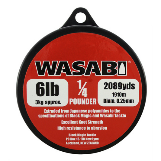 Wasabi Mono Line – 1/4lb Spool