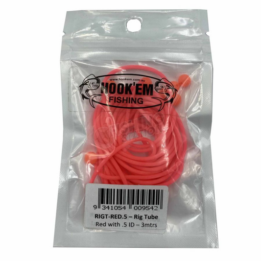 Hook'Em Rigging Tube and Beads Tube Dia 1.0mm Length 3m Beads Dia 6mm 10pc (Tube and Beads)