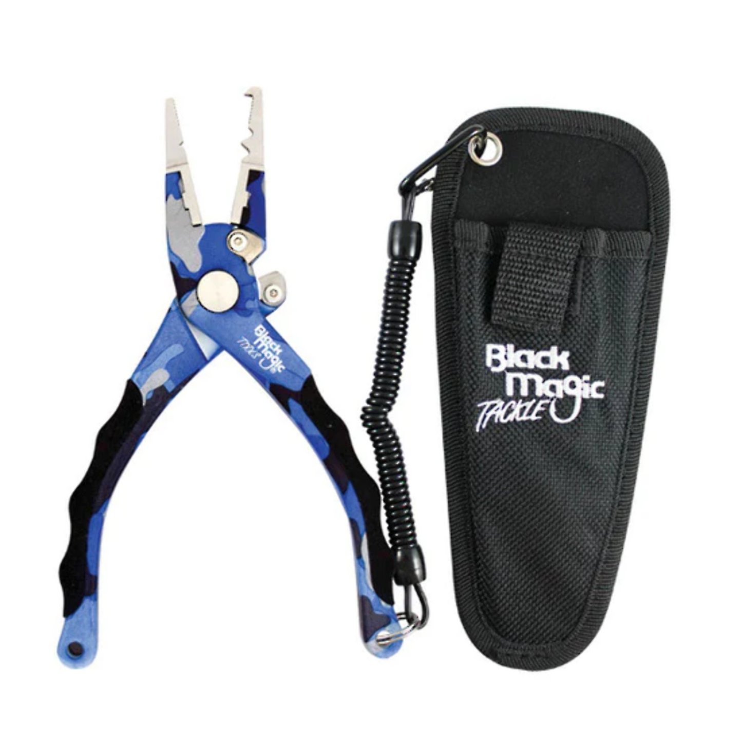 Black Magic Compact Fishing Pliers Stainless Steel