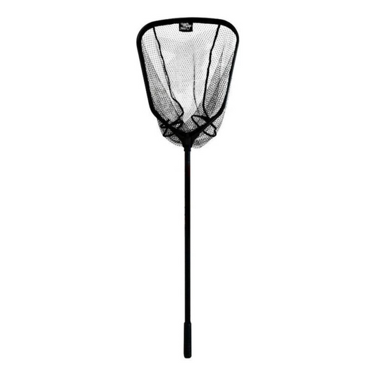 Black Magic Medium Landing Net With Retractable Handle Black Medium