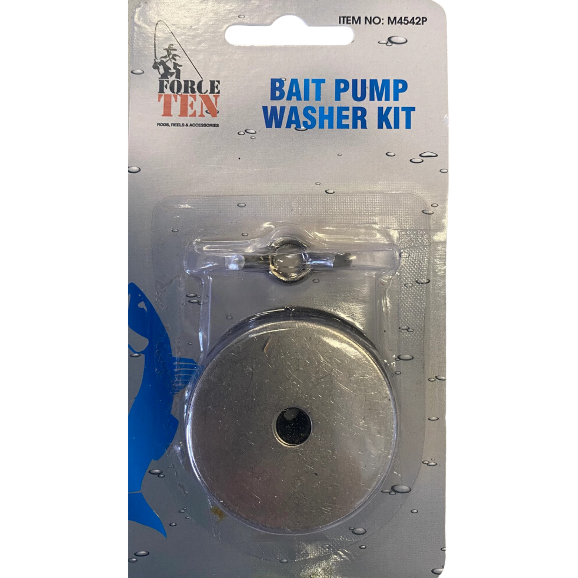 Force Ten Fishing Bait Pump Washer Kit Size 50mm (Accessories) – Last Cast  Bait and Tackle