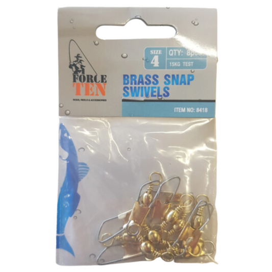 Forceten Brass Snap Swivells