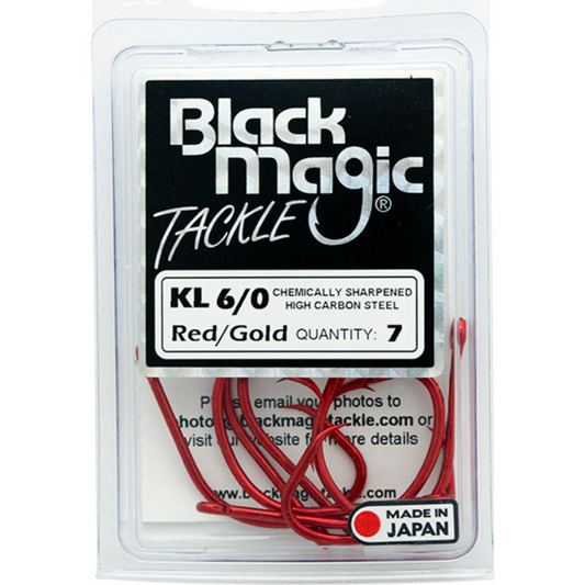 Black Magic Tackle KL Red/Gold (Hooks)