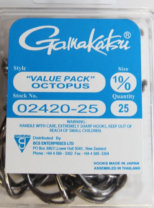 Gamakatsu Octopus Value Pack (Hook)